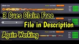 Claim 3 Cues in 1 Backup Latest 3 cues max trick in 8 Ball Pool By 8BP Panther