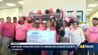Car-Mart of Evansville makes $10K donation to American Cancer Society