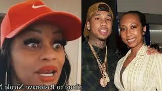 Blac Chyna Mother Reacts to Tyga's Mother Passing Away after She Cussed Out Tyga