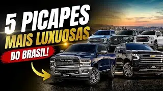 ESSAS SÃO AS CAMINHONETES MAIS LUXUOSAS DO BRASIL – PREÇOS QUE ASSUSTAM