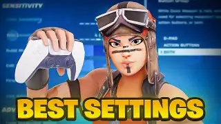 *NEW* Best Controller Settings + Sensitivity For Fortnite Chapter 7! (PS4/PS5/XBOX/PC)