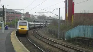 East Coast HST 43367 and 43251 passing Manors