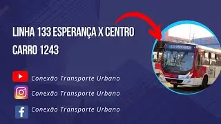 Linha 133 Esperança X Centro Carro 1243 (Linha Municipal de Mauá-SP)