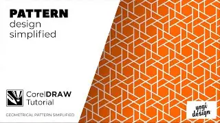 Vector Design tutorials | Geometric patterns Designing | Hexagon | Clean & minimalist