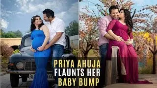 'Taarak Mehta Ka Ooltah Chashmah' Actress Priya Ahuja Flaunts Her Baby Bump In Maternity Photoshoot