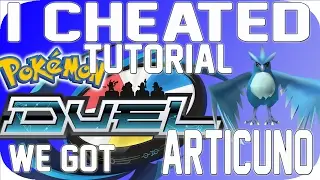 I CHEATED!!, POKEMON DUEL TUTORIAL!! WE GOT ARTICUNO!! EX POKEMON WITH TIPS, CHEATS AND STRATEGY!!