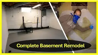 INSANE Basement Timelapse Transformation (You Won't Believe This)