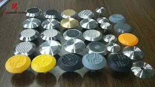 Road Safety Tactile Tiles Indicator 304 Brass Stainless Steel Pavement Outside Airports Studs, Tacti