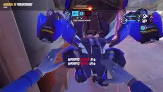 DVA with Police Skin LOL