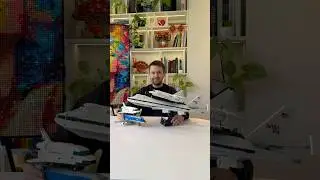 New LEGO Shuttle Carrier Aircraft! #lego #reviews #rlfm #10360 #lego10360 #boeing #aircraft #asmr