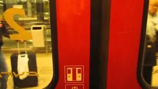Aankomst met Fyra op Schiphol