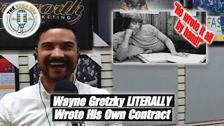 Why did Wayne Gretzky HAND WRITE his Own Contract?! | The Sign Off: A Frameworth Podcast