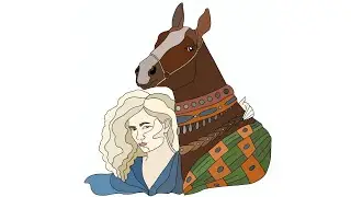 Horses coloring pages