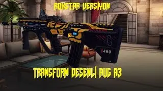 ZULA! TRANSFORM DESENLİ AUG A3- ROCKSTAR VERSİYON