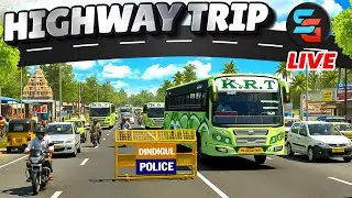 Highway Turned Into Race Track 🤩🚍 | LIVE Bus Trip | Sprinter Gaming on Live