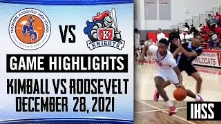 Dallas Roosevelt vs. Dallas Kimball - 2022 Week 19 Basketball Highlights