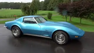 CLASSIC CARS LEAVING A CAR SHOW IN THE RAIN!