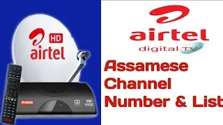 Airtel digital TV Assamese Channel Number & list // Airtel Dth Assamese Channel Number & list