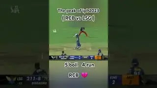 #cricket ipl match RCB vs lsg