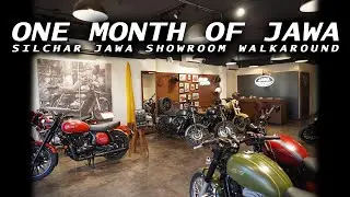ONE MONTH OF JAWA || SILCHAR SHOWROOM WALKAROUND || DAILY VLOG 160 || KP VLOG SILCHAR