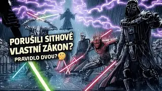 💀 Porušili Sithové Pravidlo Dvou?! 🔥 Šokující Pravda ve Star Wars ⚠️