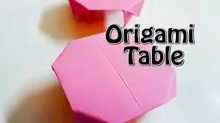 Fun Crafts For Kids - Paper Table | Simple Crafts For Children | Handmade Toys With Paper