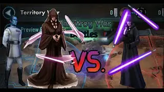 Territory Wars: Sith Triumvirate with Thrawn vs Sith Triumvirate Sith Team! Speed is King!