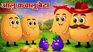 Aloo Kachaloo Beta Kahan Gaye They | Popular Hindi Song | आलू कचालू | Hindi Nursery Rhymes for Kids