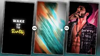 🔥New Trending Boy's Attitude Video Editing 💯 VN App | New Viral Attitude Status Video Editing