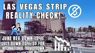 Hotel Occupancy Drops 6 Months Straight! | Las Vegas Strip In 2025 Is Not Doing Well