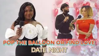 Pop The Balloon Match Goes on a REAL First Date 🇨🇦🎈 | Afro Lounge Date Night | Roses & Red Flags