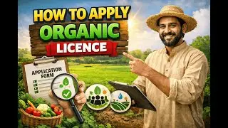 How to get organic certification in India || How to apply organic Licence || Organic farming