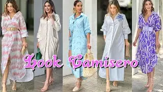 &iquest;ERES UNA MUJER DE +40 QUE ADORA LUCIR VESTIDOS CAMISEROS? &iexcl;AQU&Iacute; TIENES LINDAS IDEAS PARA TI!