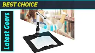 Adjustable High Speed USB Document Camera Scanner: The Ultimate Office Tool!