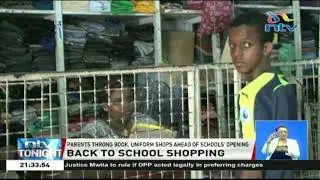 Parents throng book and uniform shops ahead of schools' opening