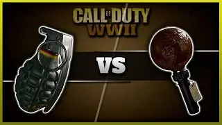 Фраг против липкой гранаты! | Статистика летальных исходов и сравнение CoD во Второй мировой войне! (Лучший смертоносный)