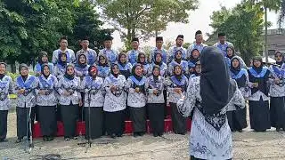 Solawat di Upacara HGN dan HUT PGRI Dwija Gita Swara PGRI Kabupaten Banjarnegara 