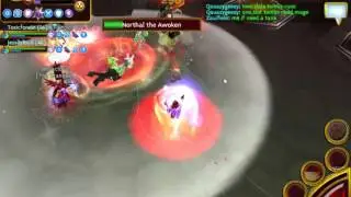 Arcane Legends - Farming Elite King Northral (5 fights, with audio commentary)