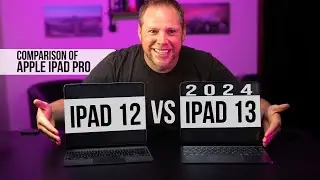 2024 Apple iPad Pro 13" vs 12" (Previous Model)