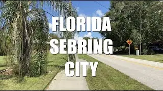 WALKING TOUR SEBRING FLORIDA NEIGHBORHOOD HOME OF THE 12 HOUR GRAND PRIX PART 2 (NARRATED)