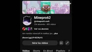 le meilleur duo ( minepro62 et nezo star live et video)