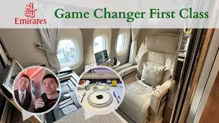 Is This the Best Seat in the World: Emirates 777-300ER Game Changer First Class | DXB to HND