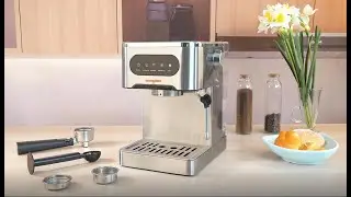 Brew Like a Pro with the CHULUX Semi Auto Espresso Machine