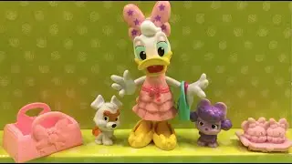 Disney Daisy DUCK - Daisey's Best Friends Bow-Tique 25 piece play set by DisneyToysReview