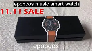 Aliexpress 11.11 Sale-Buy Now EPOPOOS Bluetooth Smart Watch