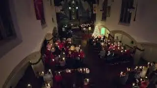 Awesome and Beautiful Christmas Eve Candle Lighting FUMC 2025