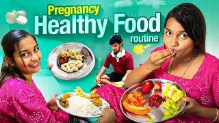 🤰Pregnancy Food Routine Vlog 🤍 | Healthy Foods for Mom & Baby✅😻