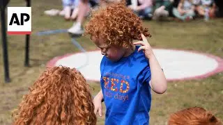 Thousands of redheads from all over the world gather in the Netherlands