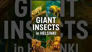 Meet the Giant Bugs at Korkeasaari Zoo | Suurenmoiset &ouml;t&ouml;k&auml;t, Helsinki