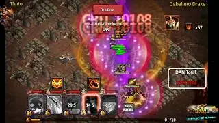 clash of lords 2 guild boss  Drake Knight 46 millon damage